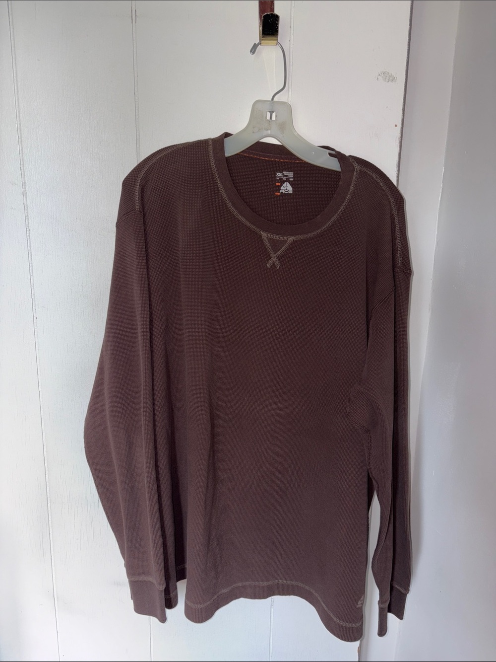 Nike Men's Brown Thermal Long Sleeve Shirt XXL